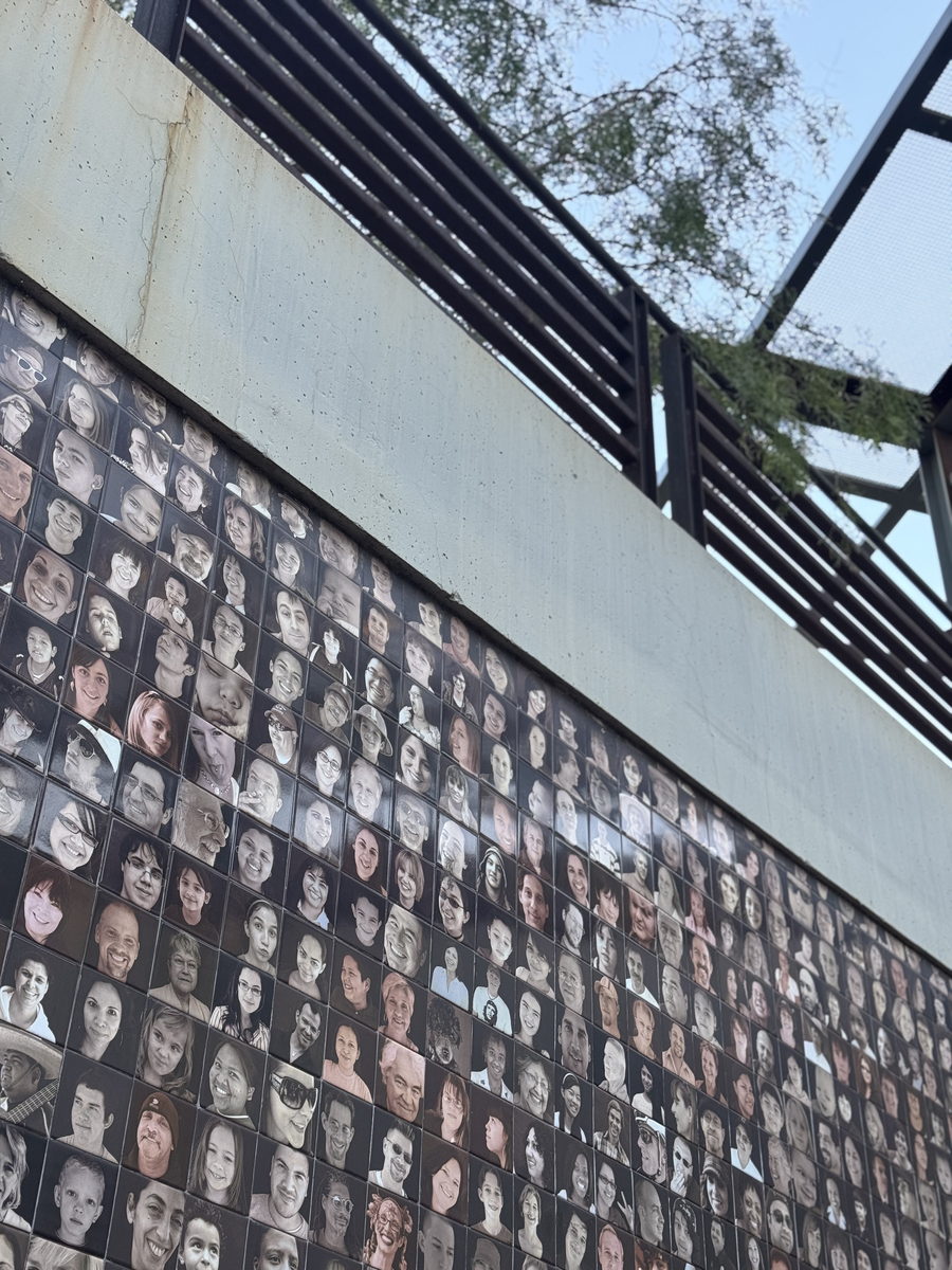 Mosaic wall